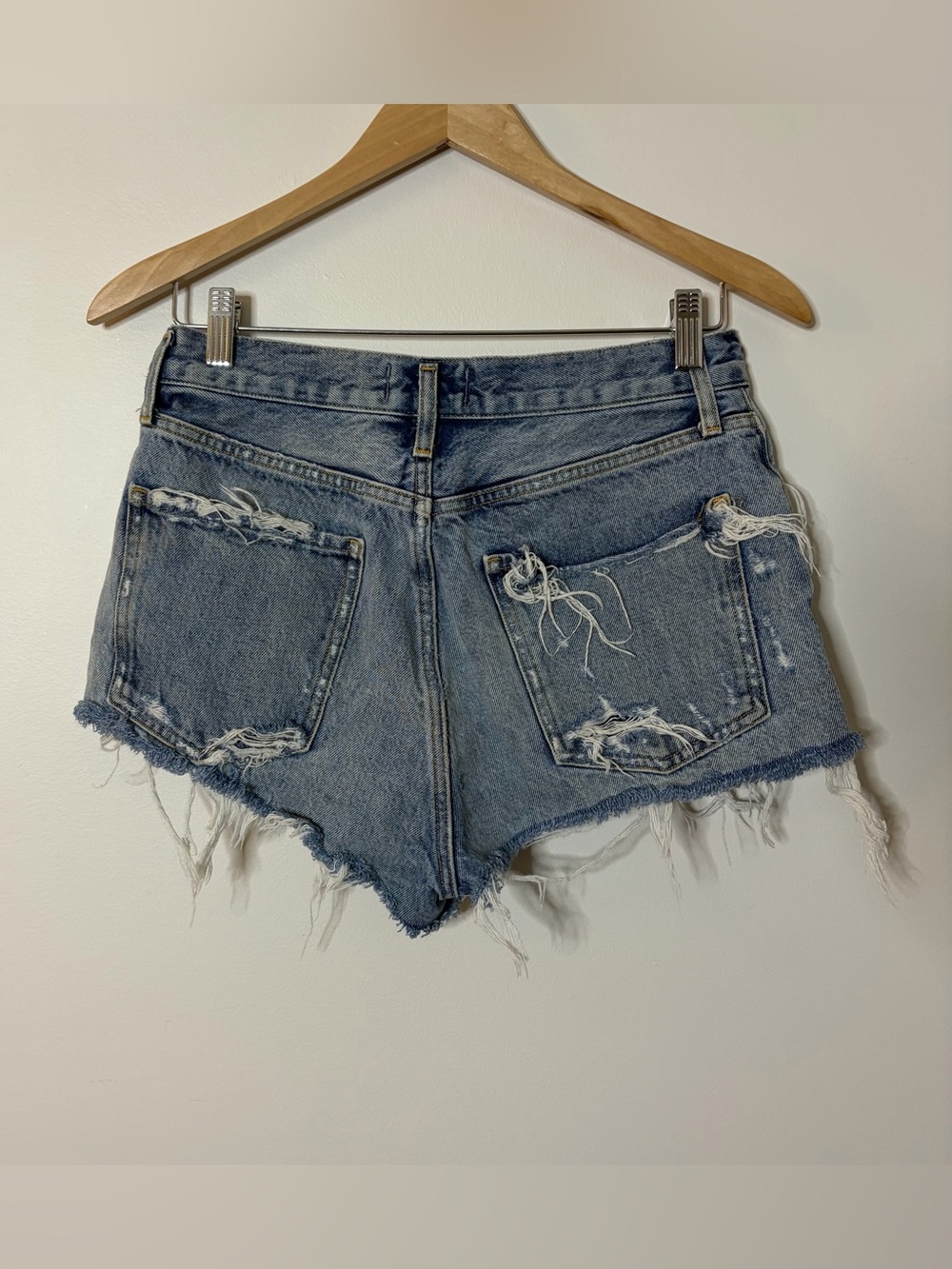 AGOLDE Dee Short Denim Jean Shorts size 28 - Picture 2 of 5
